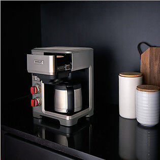 Automatic Drip Coffeemaker (SS Knob)(box includes black knobs)
