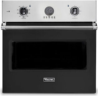 30"W. Electric Single Thermal Convection Oven-Cast Black