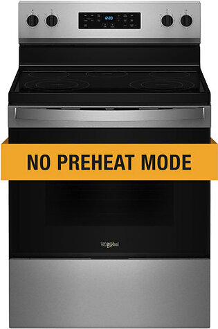 30-inch Electric Range with Steam Clean