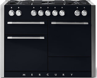 48" Mercury Dual Fuel 3-Oven - Licorice