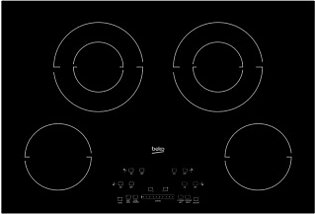 30" Built-In Electric Cooktop with 4 Burners and Touch Control