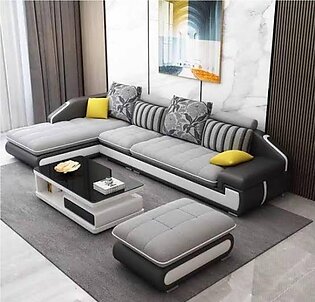 Modern L Shaped Corner Living Room Furniture