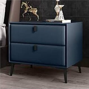 Set of 2 Light Luxurious Modern Leather Night Stand