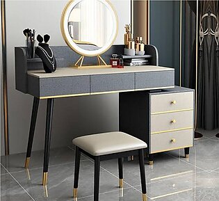 Marble Dressing Table With Storage