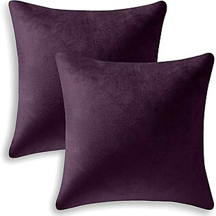 Throw Pillow Covers (2) 18 x 18 - Purple
