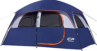 Camping Tent- 6 Person- Blue