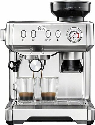 SOLIS 1116, Espresso Coffee Machine, Silver