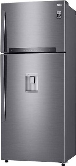 LG GN-F702HLHU Refrigerator, 547L Net Capacity, Inox