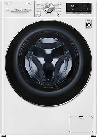 LG  F4V5RYPOW Washer 10.5kg, White