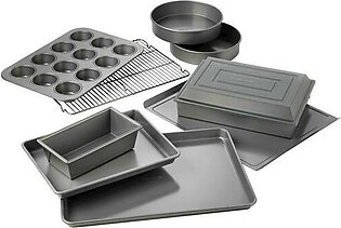 Calphalon - Nonstick 10-piece Bakeware Set - Stainless Steel