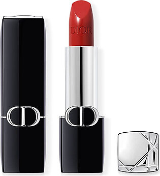 DIOR Rouge Dior Lipstick #743 Rouge Zinnia Satin Finish ~ 2024 Spring Limited Edition