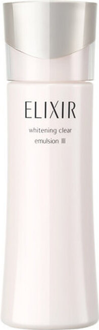 SHISEIDO Elixir White Clear Emulsion T III 130ml ~ Enriched Moist Type