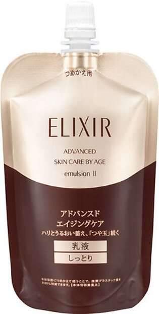SHISEIDO Elixir Advanced Emulsion T II 110ml (Refill) ~ Moist Type