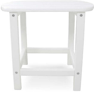 South Beach 18" Side Table - White