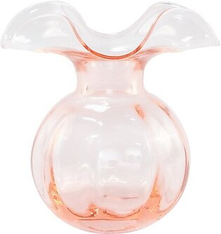 Hibiscus Glass Bud Vase - Pink