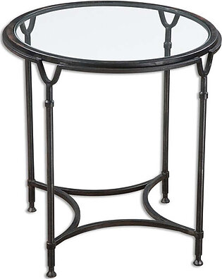 Samson Glass Side Table