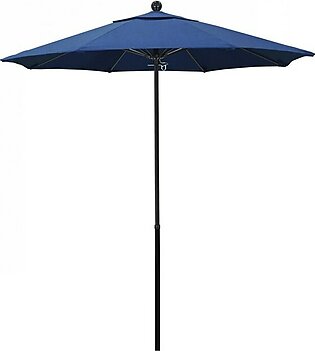 Oceanside Series 7.5' Patio Umbrella with Fiberglass Pole Fiberglass Ribs Push Lift and Sunbrella 1A Regatta Fabric