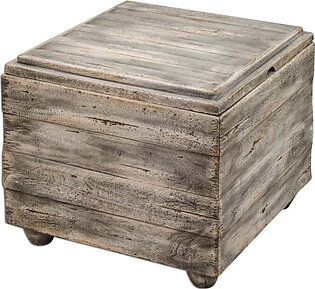 Avner Wooden Cube Table
