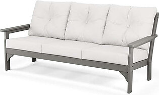 Vineyard Deep Seating Sofa - Slate Gray/Textured Linen