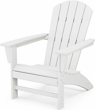 Nautical Adirondack Chair - White
