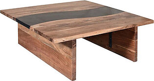 River Wood Rectangular Coffee Table
