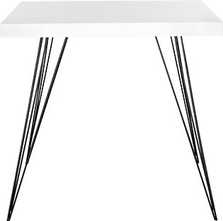 Wolcott Dining Table - White/Black