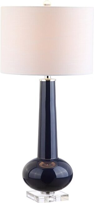 Hope Ceramic Table Lamp - Navy