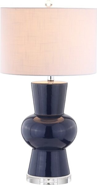 Julia Ceramic Table Lamp - Navy
