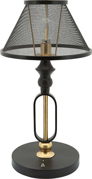 Industrial LED Table Lamp with Shade