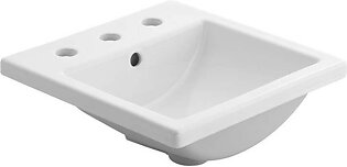 Studio Carre 16-3/8" Drop-In Bathroom Sink for Widespread Faucet