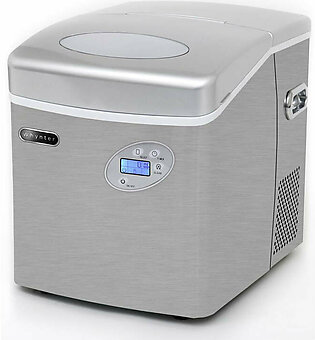Stainless Steel Portable Ice Maker 49 lb Capacity