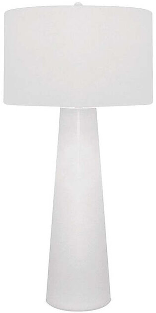 White Obelisk Table Lamp