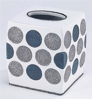 Dotted Circles Tissue Box Cover