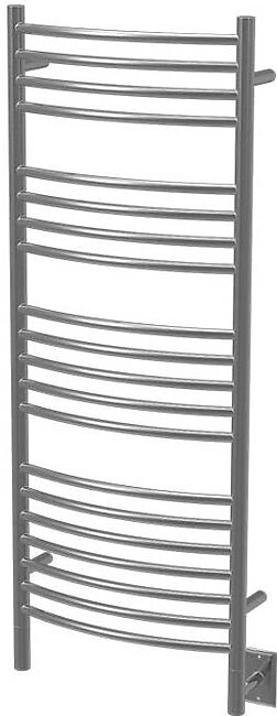Jeeves D 20-Bar Curved Stainless Steel Towel Warmer