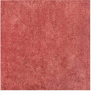 Haze Solid Low-Pile 9' Square Area Rug - Red