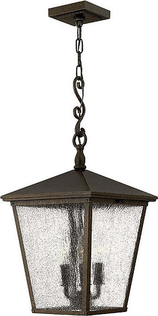 Trellis Three-Light Hanging Lantern
