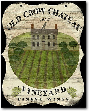 Old Crow Chateau 20" x 24" Gallery-Wrapped Canvas Wall Art