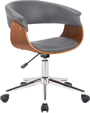Bellevue Mid-Century Office Chair - Gray