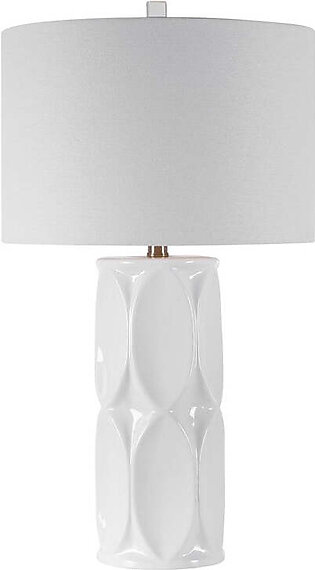 Sinclair White Table Lamp by David Frisch