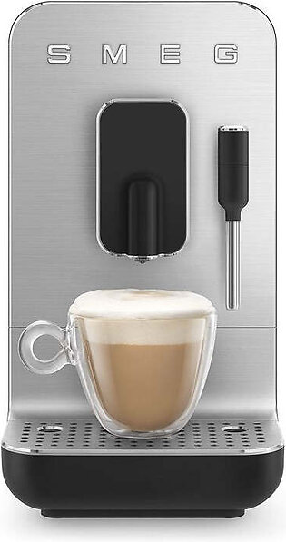 Fully Automatic Coffee & Espresso Machine with Steaming Wand - Black