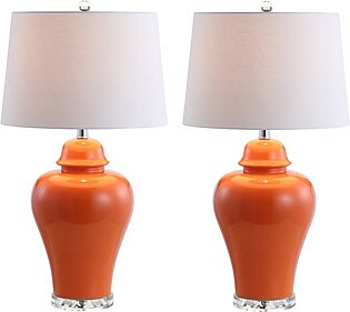 Winnie Table Lamps Set of 2 - Orange