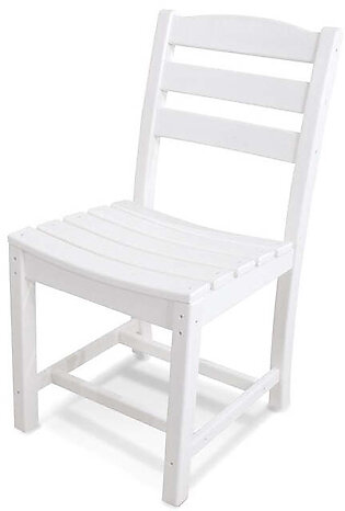 La Casa Cafe Dining Side Chair - White