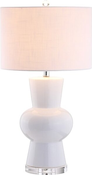 Julia Ceramic Table Lamp - White