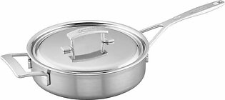 Industry 3-quart Stainless Steel Saute Pan