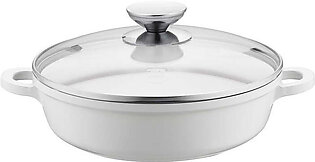 Vario Click Pearl Induction 13"/6-Quart Saute/Casserole Pan with Lid
