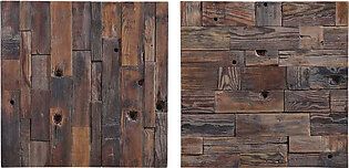 Astern Wood Wall Decor by Matthew Williams Set of 2