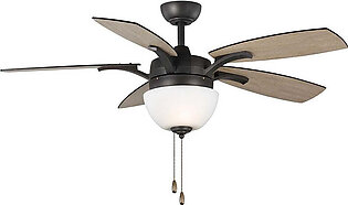 Olson 52" Five-Blade Ceiling Fan with Light Kit