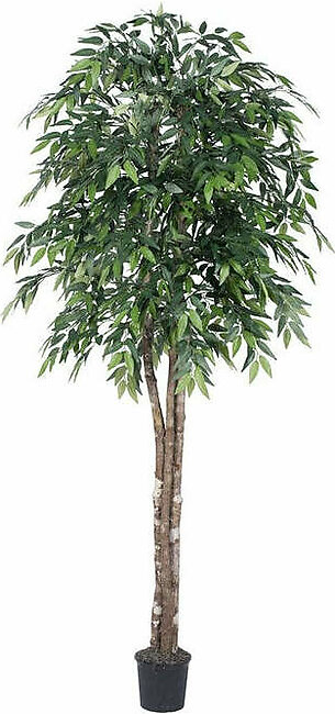 6' Artificial Deluxe Green Smilax Tree in Plastic Pot