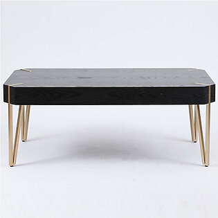 Wood and Metal Coffee Table
