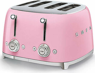 5 x 4 Slot Toaster - Pink